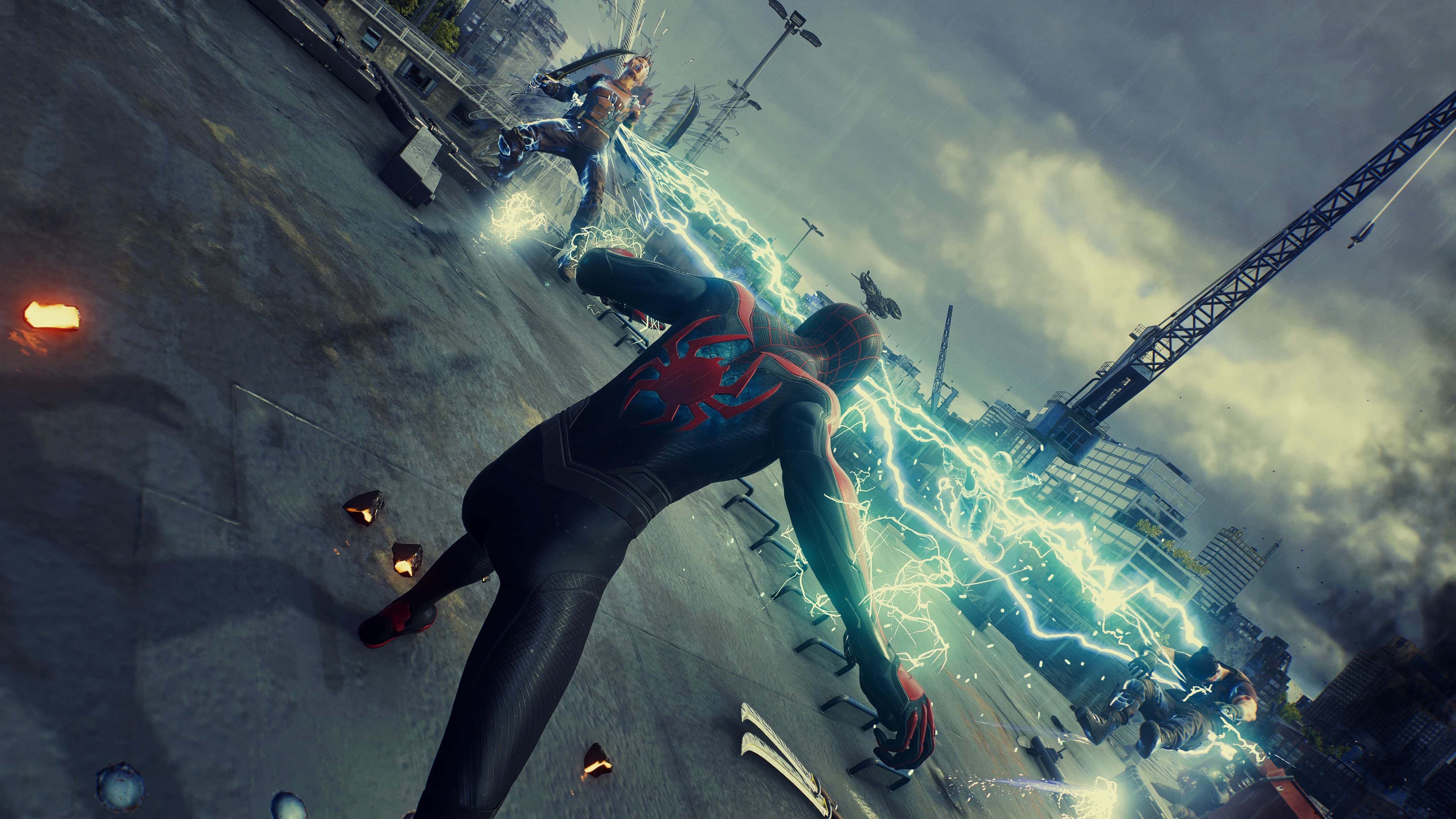Bild zum Artikel mit dem Titel „Marvel's Spider-Man 2“ trifft genau die richtigen filmischen Noten